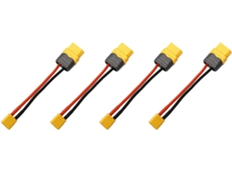 Cabo SFUSHOS de bateria 4x para controle remoto com silicone