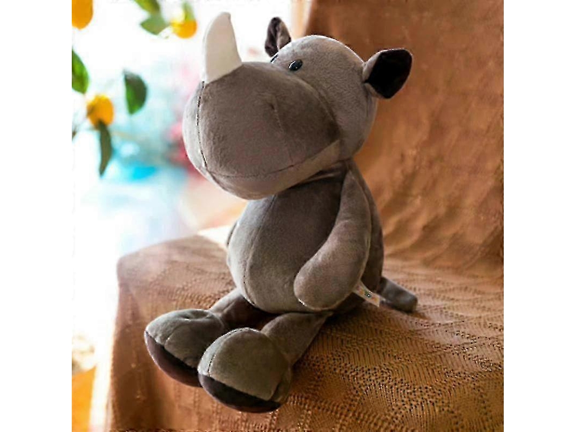 Boneca De Pelúcia De Rinoceronte, Macia, Para Brinquedo E Presente