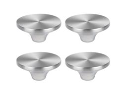 4pcs Mango De Tapa Universal Para Olla Repuesto De Acero Inoxidable Resistente Al Calor