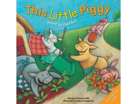 Livro this little piggy de margaret bateson-hill (inglês)