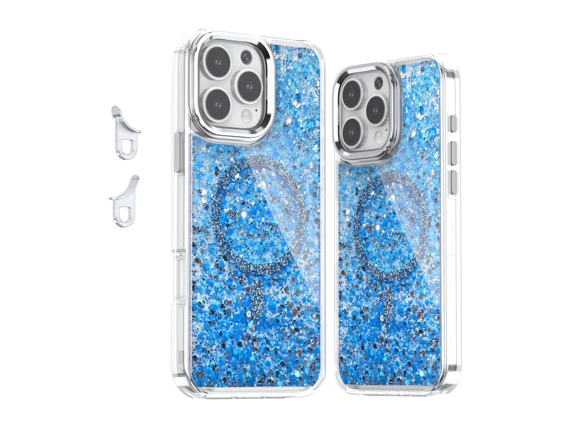Capa Magnética Para Celular À Prova De Quedasazul - Iphone 17 Pro Max