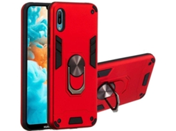 Capa Huawei Y6 Pro 2019 HONGWE. Robusta Vermelho