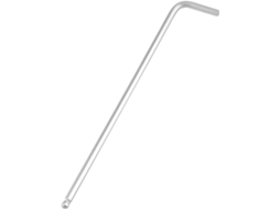 Chave Hexagonal com Cabeça Esférica de 3 Mm, 125 Mm de Comprimento, Tom Prateado CHABERLU