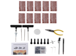 Kit De Ferramentas Para Reparação De Pneus 93 Peças Diy Rápido Para Motocicleta Bicicleta Automóvel