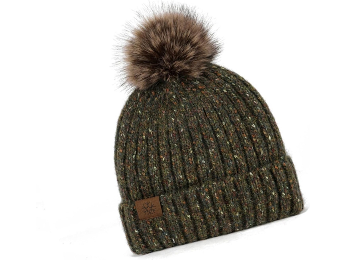 Gorro de Malha com Forro de Lã, um Chapéu de Inverno Confortável para Atividades Ao Ar Livre e SFUSHOS