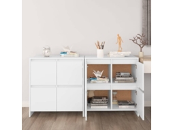 Sideboard, Sideboards Vidaxl Branco Madeira Processada (n/a)
