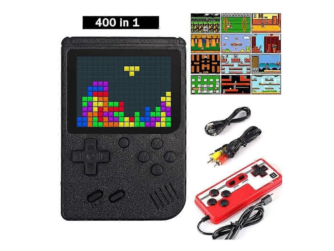 Console Mini GOKOCO com 400 Jogos, portátil