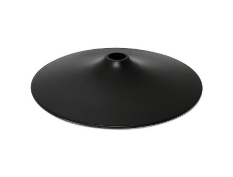 Base conica sillon iza ø600 acabado negro mate