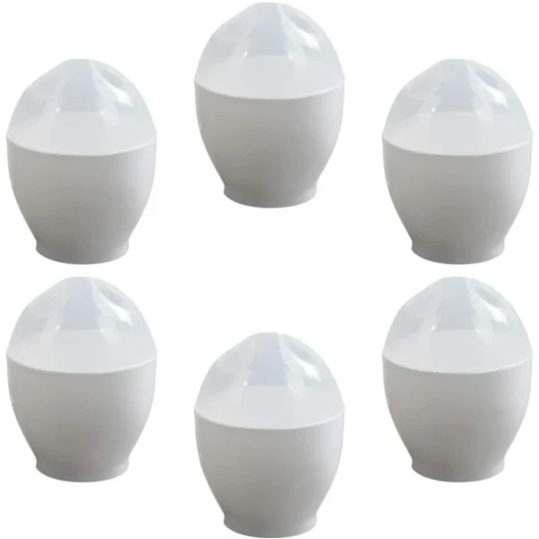 Conjunto de 6 batedores de ovos para micro-ondas, pote, DUREFORWARD