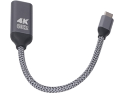 Adaptador 4k, Cabo Usb Tipo-c Hd Para Interface Multimídia, Projeção