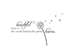 Adesivo Love Is Beautiful Parede LAXISCREED