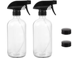 De 2 Frascos De Vidro Com Spray, Frascos Cosméticos Portáteis Com Tampas Para Viagens E Uso.