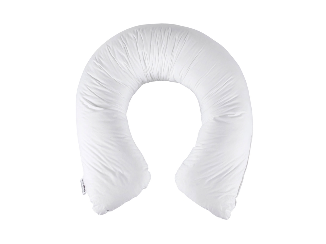 Almofada De Dormir Homescapes Shaped Comfort Pregnancy Branco (34x170cm)