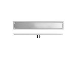 Ralo linear retangular de aço inoxidável para chuveiro, banheiro, cozinha, anti entupimento S/MARCA