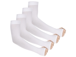 Conjunto de 4 mangas de compressão com proteção UV FPS 50 BRILVIBERA