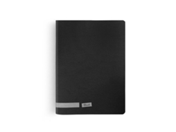 Caderno STAPLES Agrafado A5, 80 Folhas, Liso, Preto
