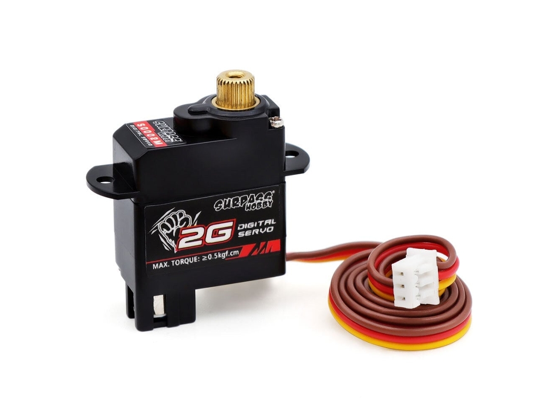 Servo Digital Metálico Asurpass hobby S0002m 2g / Servo Digital Plástico S0002p 2g ​​​​para Helicóptero Rc MDUG