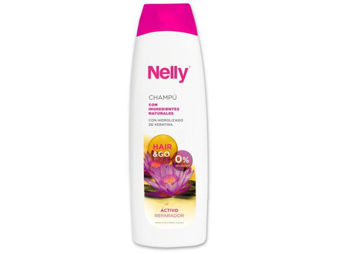 Nelly Shampoo Hidratante Com Queratina 600 ml 650 Gr