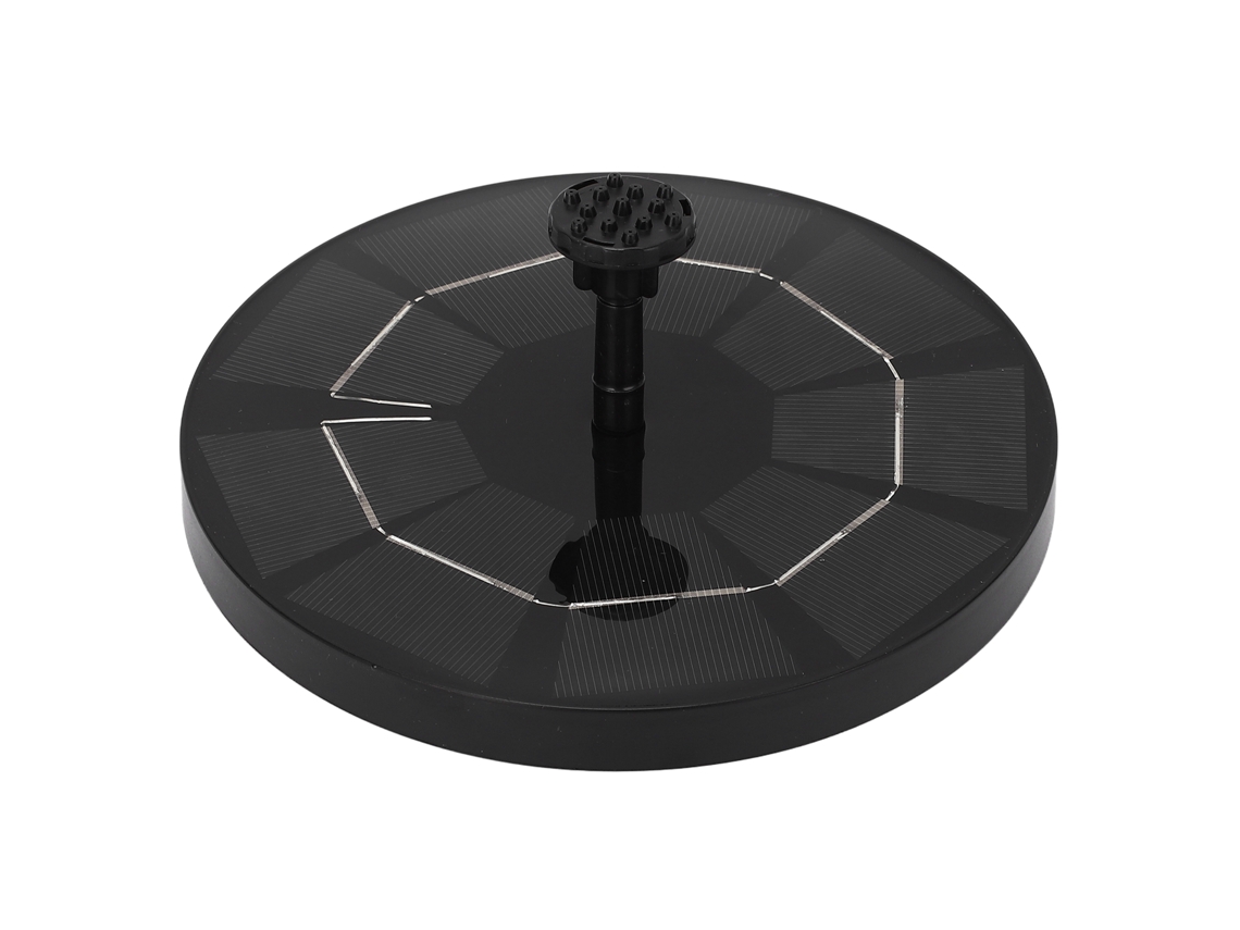 Laxiscreed Fonte De Água Solar Para Jardim Com Bomba De 3w E Elevação Até 70cm