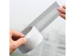 Fita de Reparo para Tela de Janela Autoadesiva Malha Fina 5cmx2m, Preta, Mosquiteiro | S/MARCA