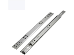 Ql Supply Co 2pcs Trilho Deslizante Para Gaveta Com Rolamento De Esferas Galvanizado 8a 20 Polegadas, Destacável, Para