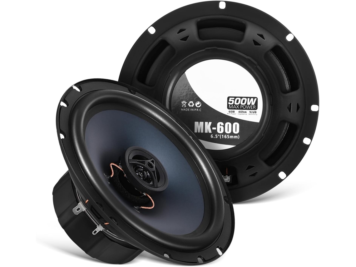 Kit De Alto-falantes Coaxiais Automotivos, Sistema De Áudio Potente, Tweeter E Balanceado Para Portas.