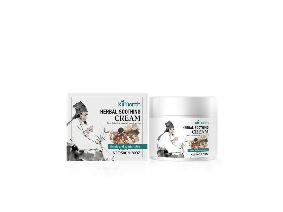 Creme Calmante Herbal para Pele Irritada