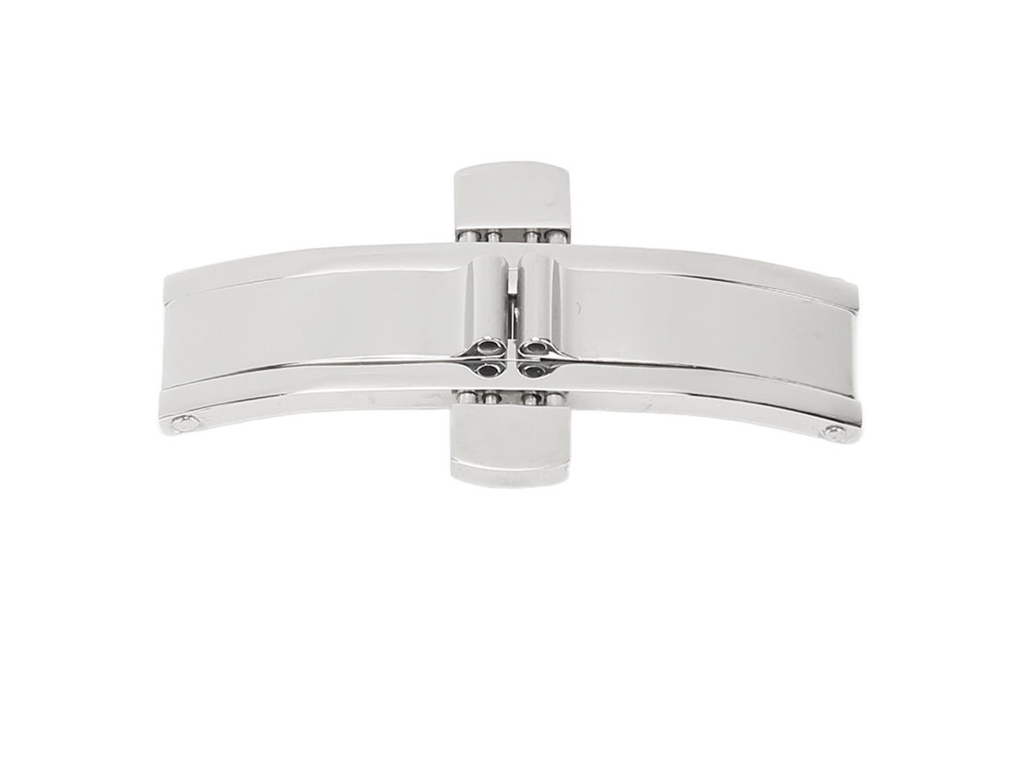 Fecho de Relógio Substituição Aço Inoxidável Botão Push Deployment Clasp 6mm