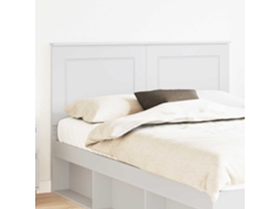 Vidaxl Cabeceira Branco 100 Cm Madeira Engenheirada