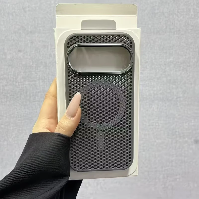 (pixel 11 Pro Cinza) Capa Protetora Magnética Com Tela De Resfriamento E Proteção Para A Lente.
