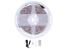 Fita de Luz Rgb 5m À Prova D'água com Modo Música | S/MARCA
