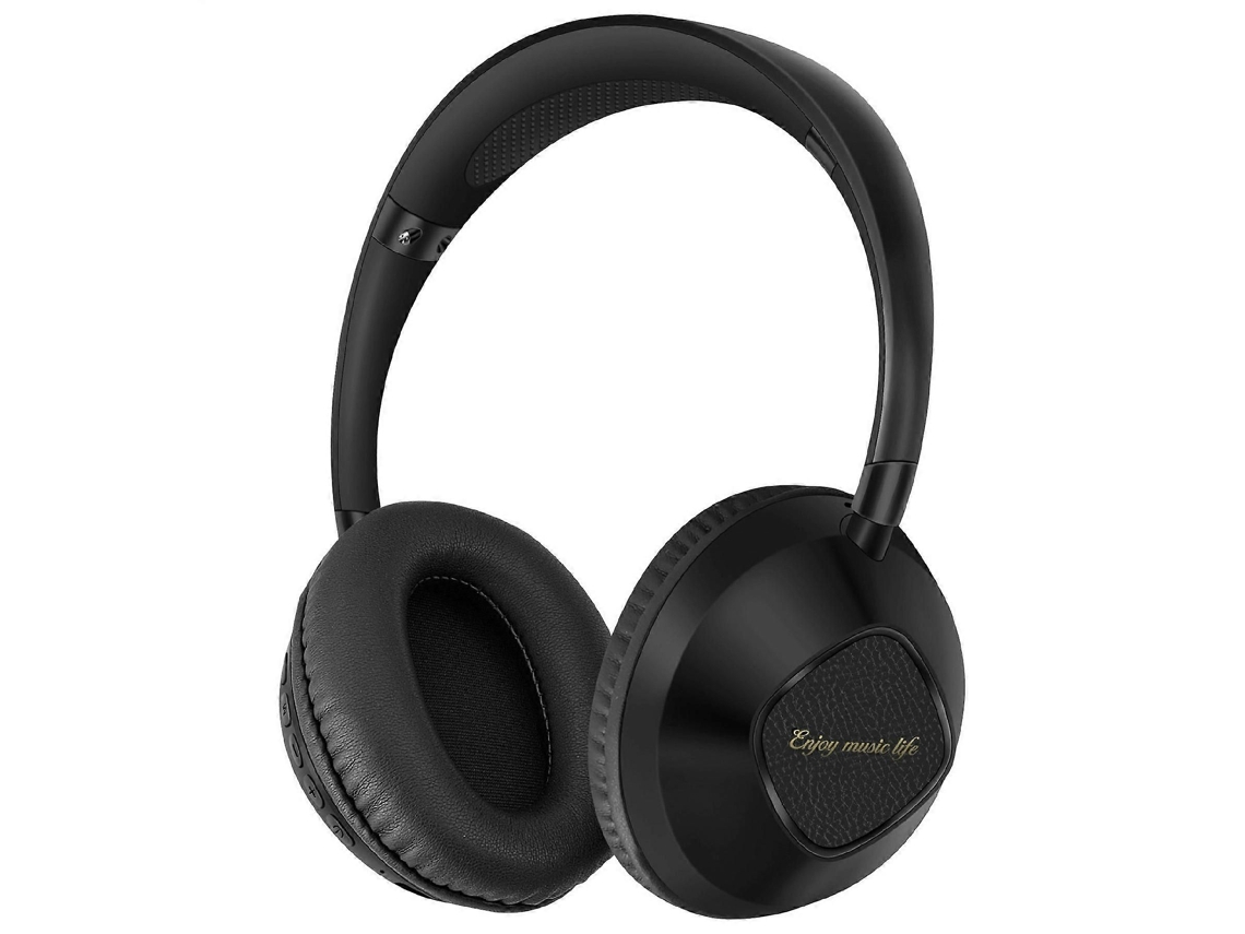 Fones de Ouvido Supra auriculares TAISHENGDA AKZ 18 com Cartão Tf, Som Hifi e Bluetooth