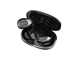 Fones Bluetooth ENC com cancelamento ruído. Gancho orelha TWS, bateria longa duração. Som alta qualidade.