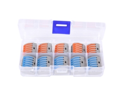 Laxiscreed Blocos De Terminais Com Mola Para Cabos 11-28awg E Fios 0.8-2.5mm²