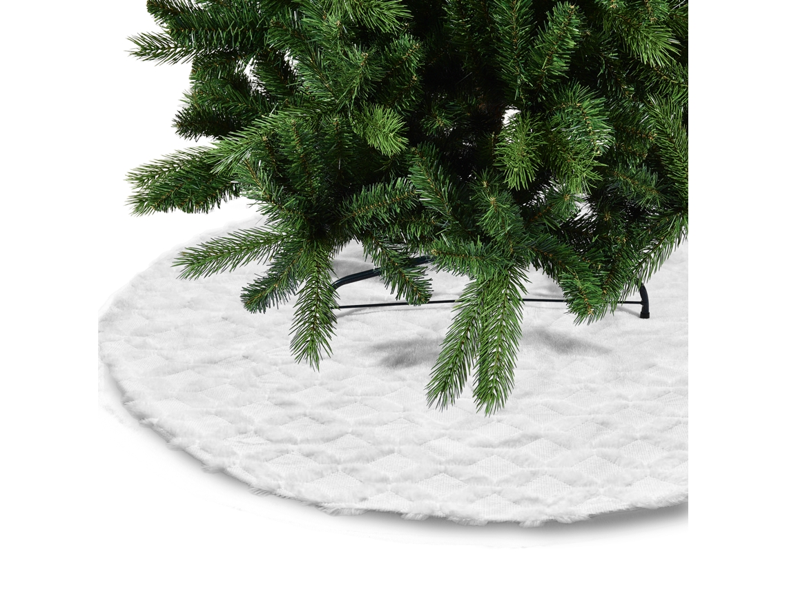Saia de Árvore de Natal 48 Polegadas Plush para Decoração Reutilizável com S/MARCA