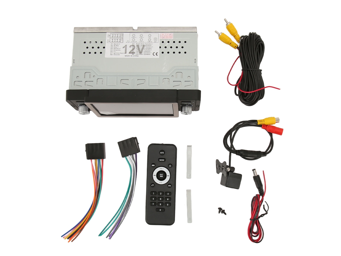 Reprodutor Mp5 Carro 5 Polegadas Bluetooth Câmara Ré