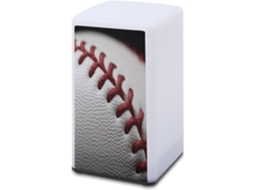 Luminária De Mesa A Bateria Com Cadarço Beisebol, Estampa Em Close Up, Luminária De Leitura Para Escritório, Quarto