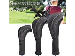 Capa Protetora para Taco de Golfe, Compatível com Tacos de Madeira de 1 a 5 Polegadas Max fs BRILVIBERA