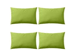 Vidaxl Almofadas Para Exterior 4 Pcs 60x40 Cm Verde Maçã