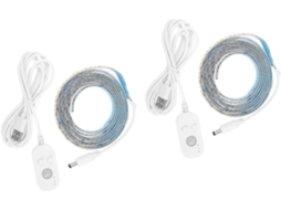 Luz noturna LED inteligente para guarda-roupas Fita com sensor USB à prova