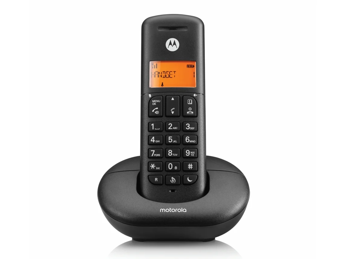 Telefone Sem fios MOTOROLA E201 Preto (Outlet Caixa Aberta)