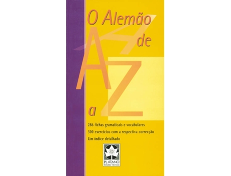 Livro O Alemão de A a Z  de Jean Janitza e Gunhild Samson (Português - 2007)