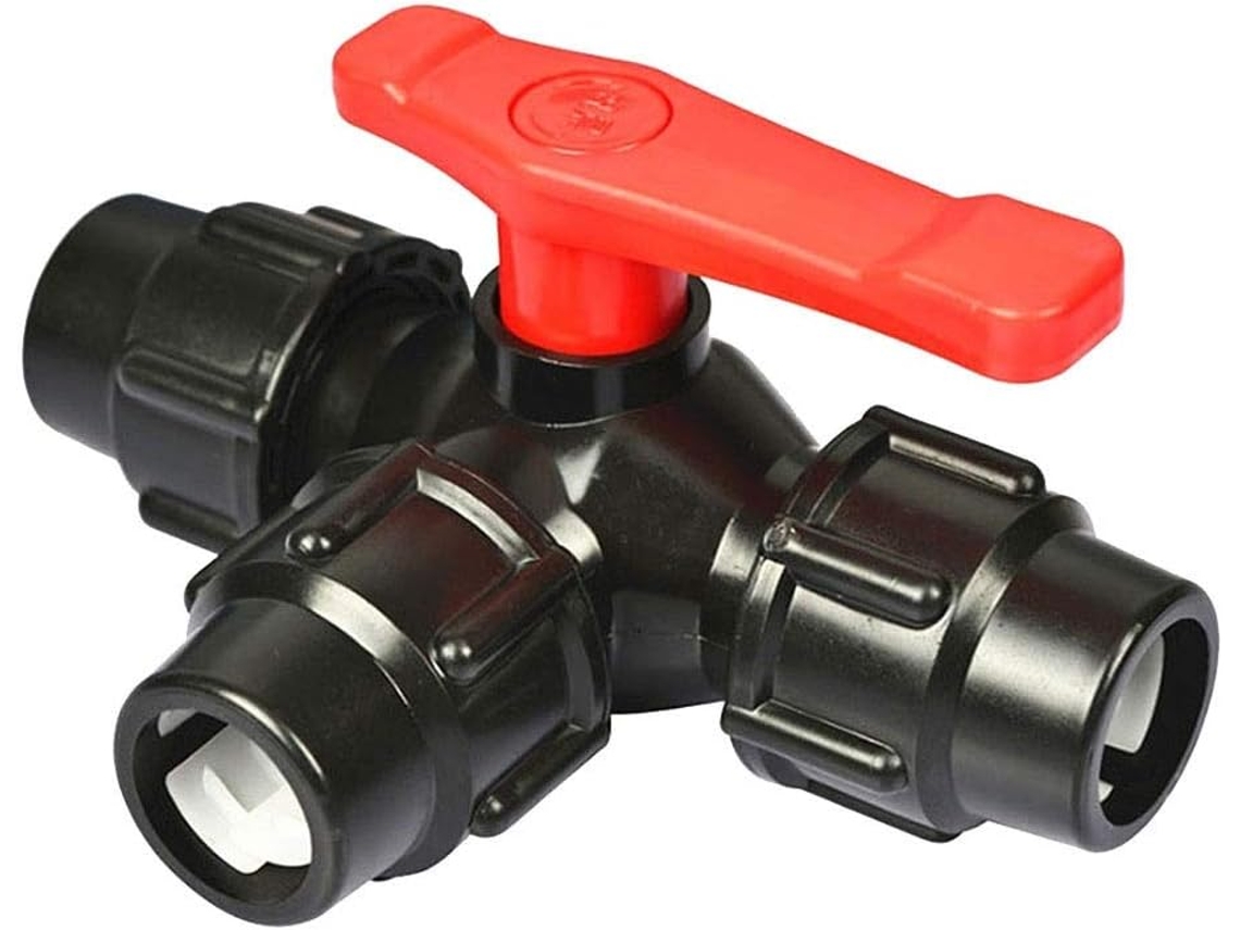Válvulas De Plástico, Interruptor De Válvula De Plástico De Conexão Rápida De Três Vias