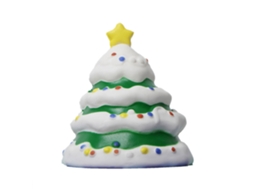 Mali brinquedo de Estresse de Natal com Levantamento Lento Papai Noel Cute Presente para Crianças Adultos 03