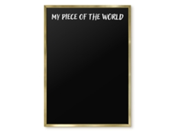 Magnetic Board My Piece Of The World For The Living Room Espelharte (50x70 Cm)