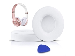 2026-cojines De Oreja Compatíveis Com Fones De Ouvido Beats Solo 2 E Solo 3 Sem Fio (branco)
