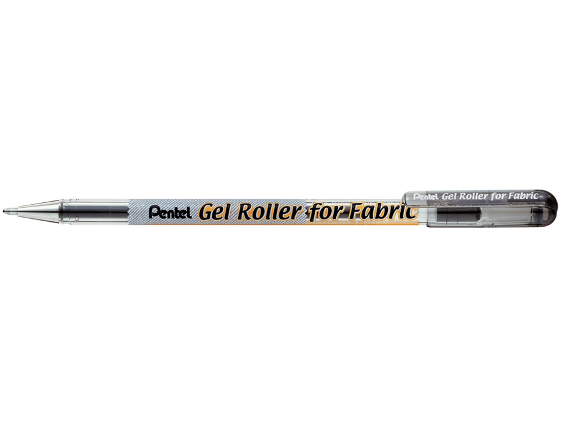Caneta Rollerball PENTEL Textil Gel Bn15 Preta