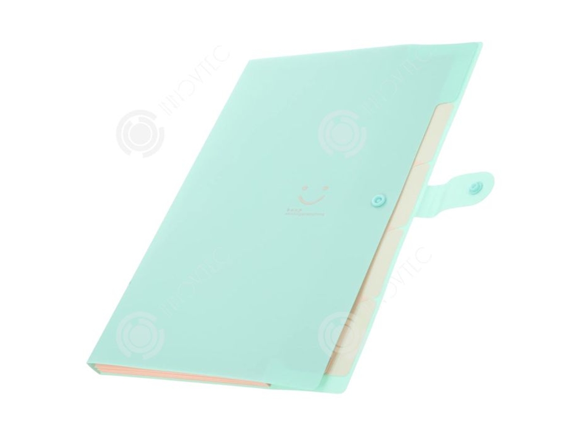 Document Inn Trieur 24x32.5cm Acordeão Pasta Com Laço De Corda De Grande Capacidade Bolsa De Armazenamento De Informações Pasta A4 Ver Innovtec