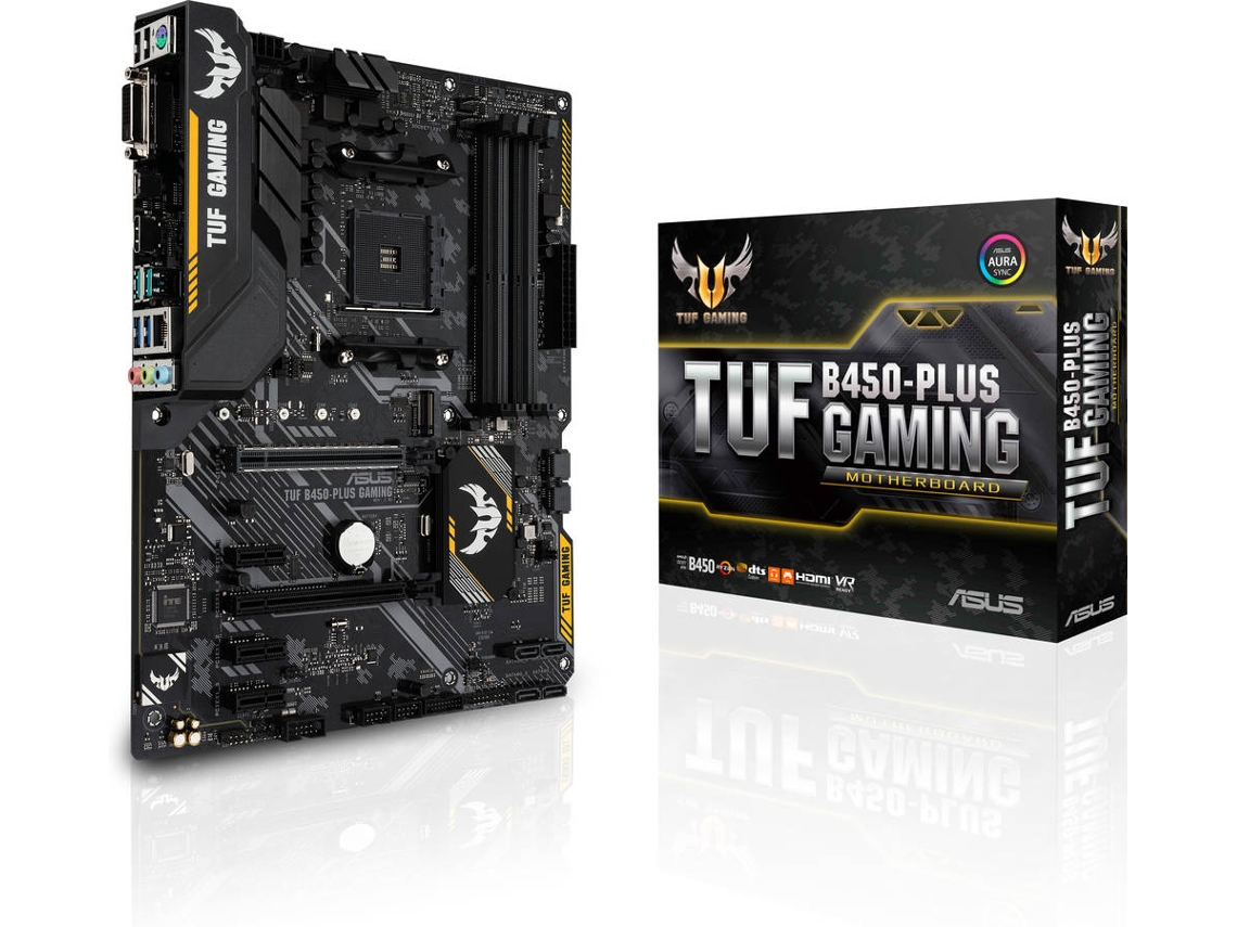 Motherboard ASUS Tuf B450-Plus Gaming (Socket AM4 - AMD B450 - ATX)