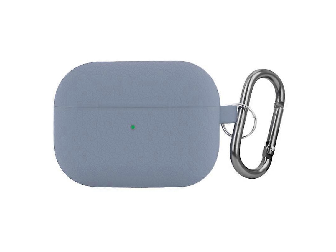 Capa protetora de silicone com textura de lichia para fones de ouvido sem fio AirPods Pro. GIECY